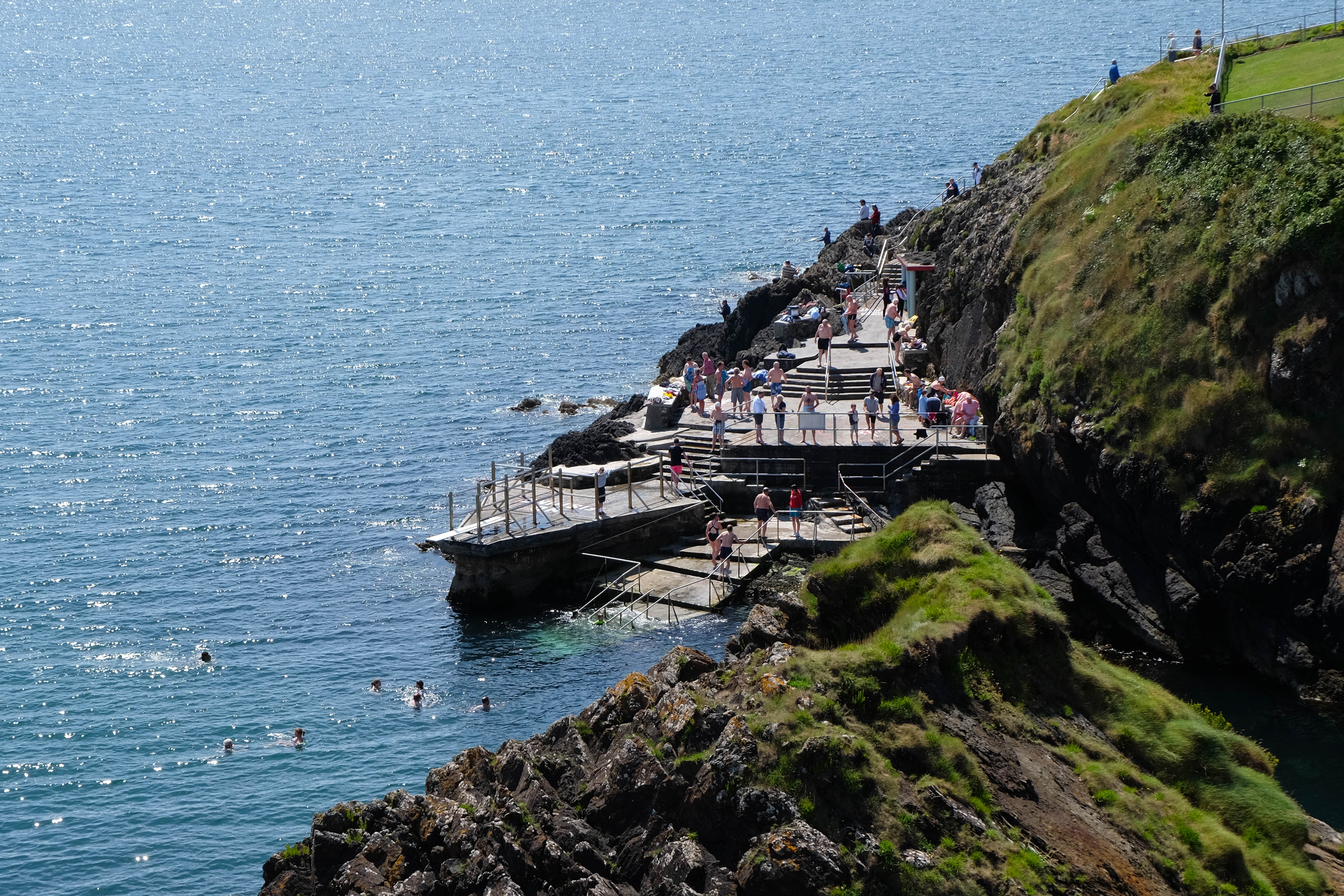 Glimpse of Summer at the Guilimene Swimming Cove Tramore
